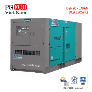 Máy phát điện Denyo DCA220 SPK3 - Công Ty TNHH Đầu Tư PG Fuji Việt Nam
